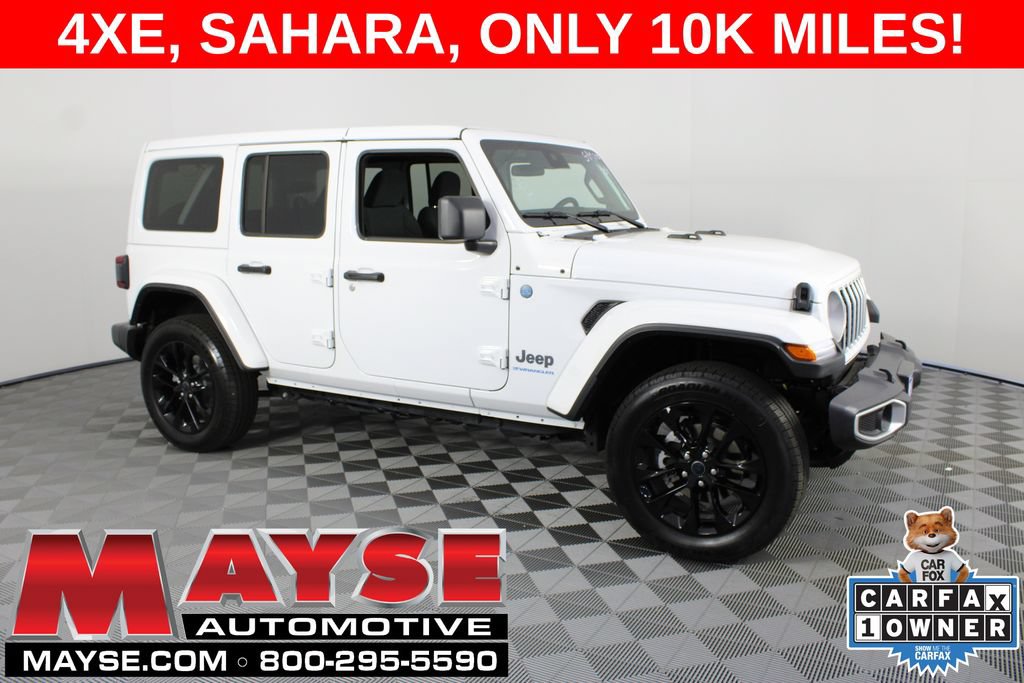 Used 2025 Jeep Wrangler Unlimited Sahara w/ Safety Group AWD/4WD image 1