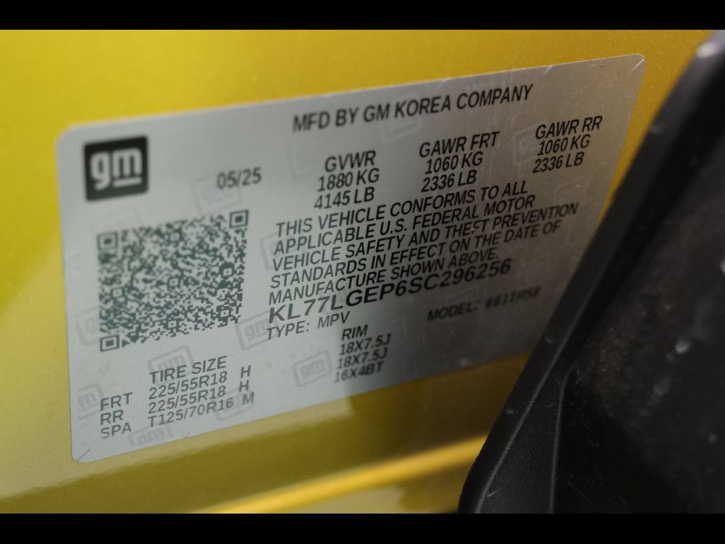 Certified 2025 Chevrolet Trax RS w/ Driver Confidence Package FWD image 28