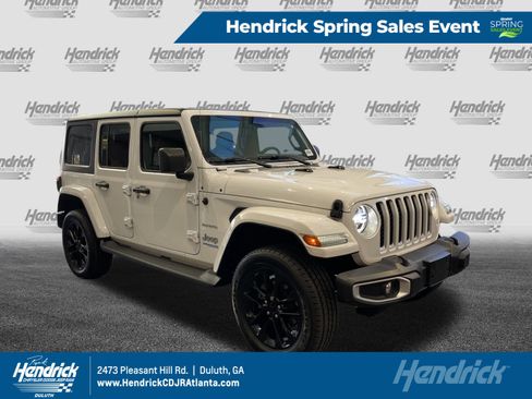 Used 2021 Jeep Wrangler Unlimited Sahara w/ Cold Weather Group image 1
