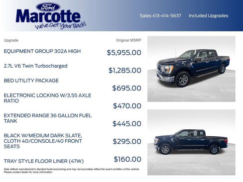 Certified 2023 Ford F150 XLT w/ Equipment Group 302A High AWD/4WD image 4