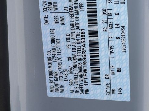 Used 2024 Ford F150 Raptor image 48