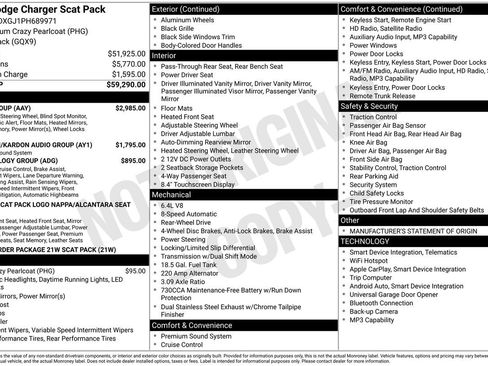 Used 2023 Dodge Charger Scat Pack w/ Plus Group image 33