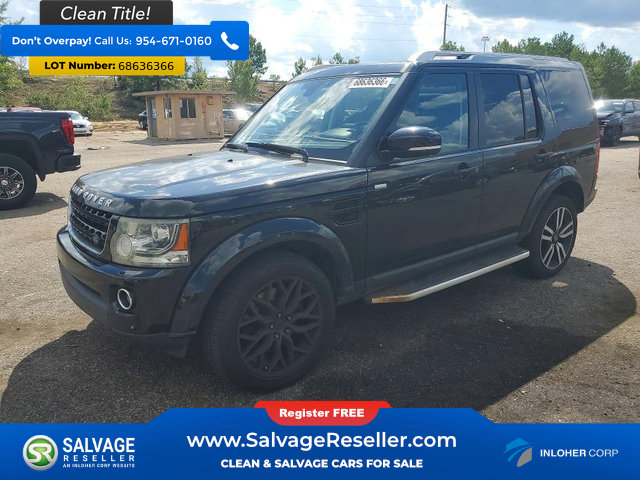 Used 2016 Land Rover LR4 HSE LUX AWD/4WD image 1