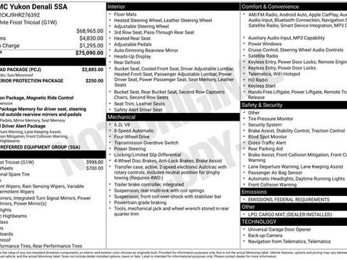 Used 2017 GMC Yukon Denali w/ Open Road Package image 6