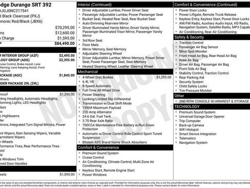 Used 2022 Dodge Durango SRT w/ Premium Interior Group image 41