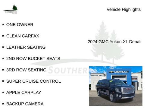 Used 2024 GMC Yukon XL Denali w/ Advanced Technology Package image 8
