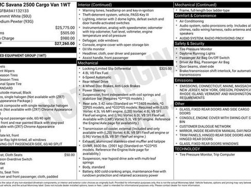 Used 2010 GMC Savana 2500 Work Van image 3