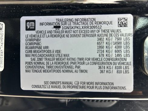 Used 2024 Chevrolet Tahoe Z71 w/ Off-Road Capability Package AWD/4WD image 35