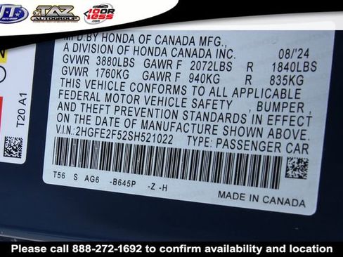 Used 2025 Honda Civic Sport image 23