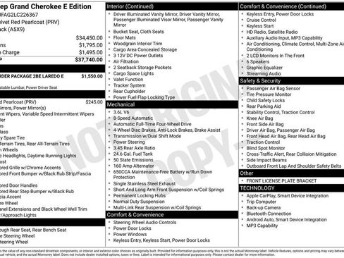 Used 2020 Jeep Grand Cherokee Laredo image 9