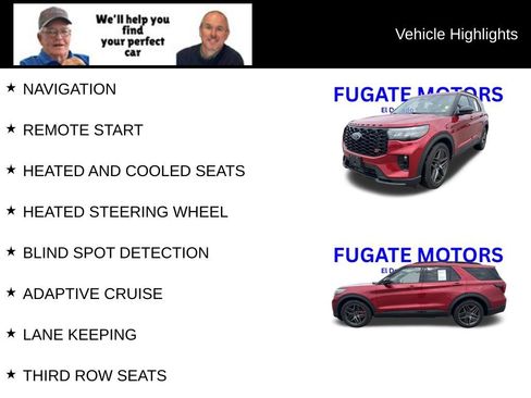 Used 2025 Ford Explorer ST w/ Sun And Sound Package AWD/4WD image 9