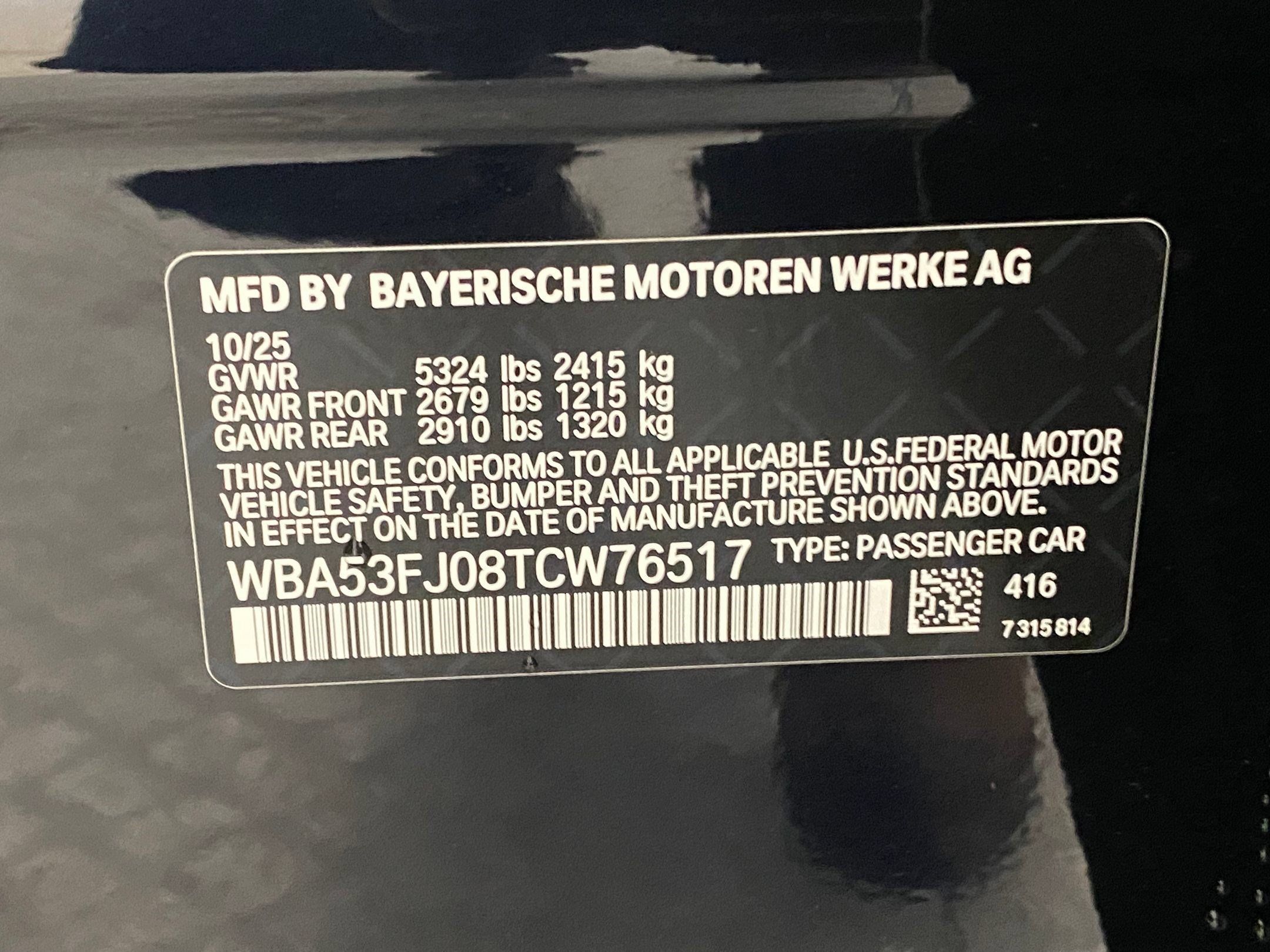 Used 2026 BMW 530i xDrive w/ M Sport Package AWD/4WD image 28
