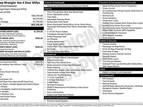 Used 2023 Jeep Wrangler Unlimited w/ Cold Weather Group AWD/4WD image 36