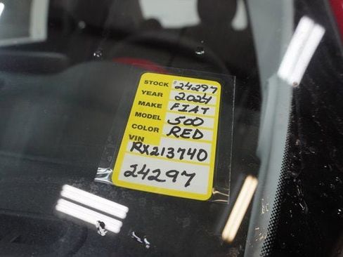New 2024 FIAT 500 e (RED) image 20