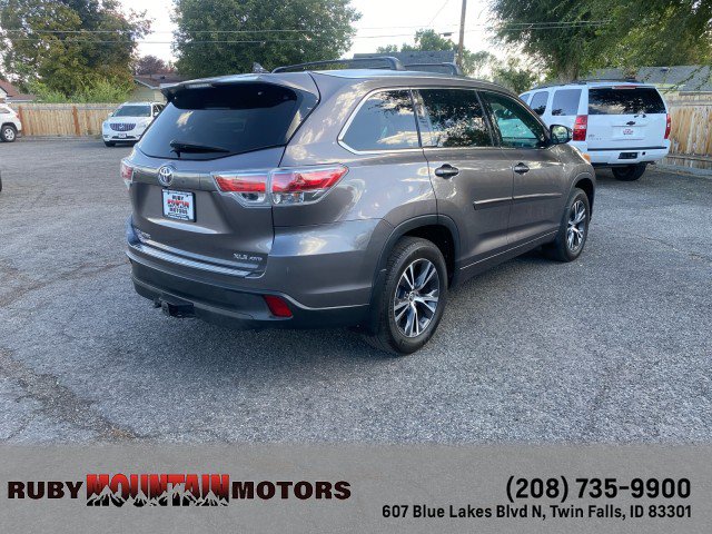 Used 2016 Toyota Highlander XLE w/ Protection Package #3 AWD/4WD image 7