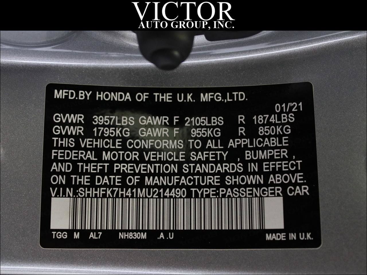 Used 2021 Honda Civic Sport image 33