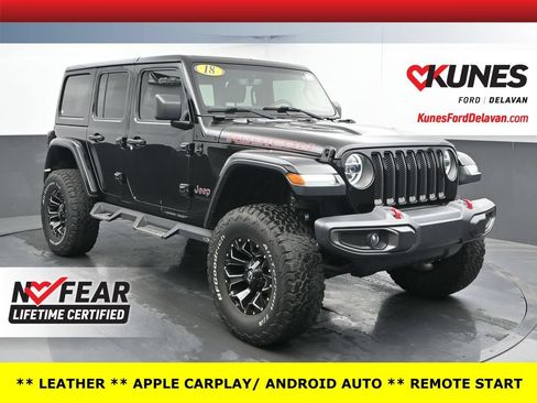 Used 2018 Jeep Wrangler Unlimited Rubicon w/ Dual Top Group AWD/4WD image 1