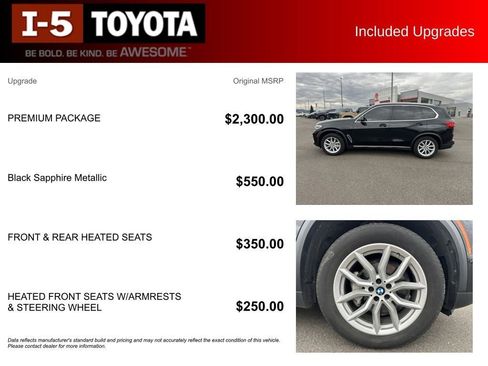 Used 2020 BMW X5 xDrive40i w/ Premium Package image 5