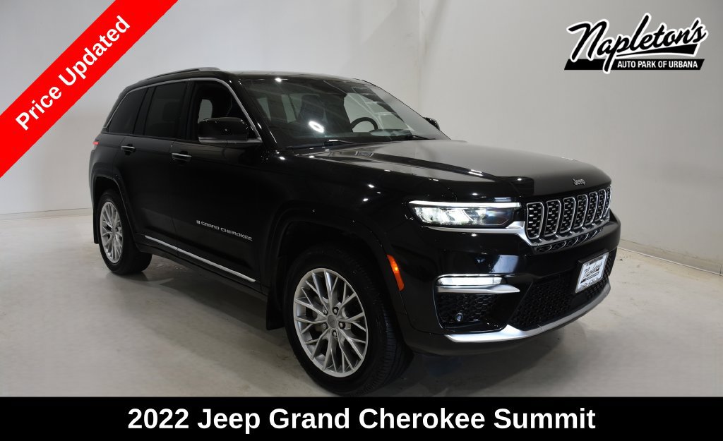 Used 2022 Jeep Grand Cherokee Summit w/ Adv Protech Group IV AWD/4WD image 1