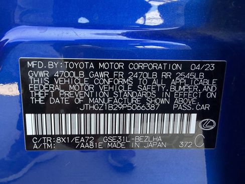 Used 2023 Lexus IS 350 F Sport w/ Navigation Package RWD image 30