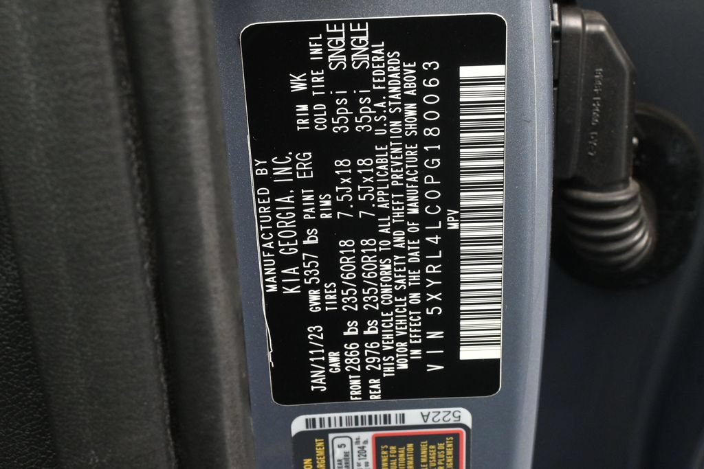 Used 2023 Kia Sorento S w/ Panoramic Sunroof Package FWD image 17