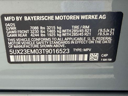 Certified 2026 BMW X7 xDrive40i AWD/4WD image 19