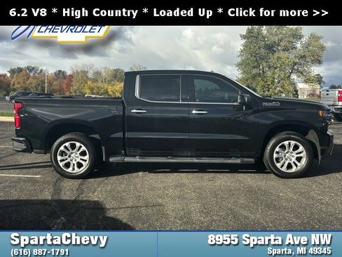 Used 2020 Chevrolet Silverado 1500 High Country w/ Technology Package image 2