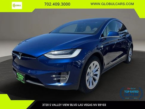 Used 2020 Tesla Model X Long Range AWD/4WD image 1