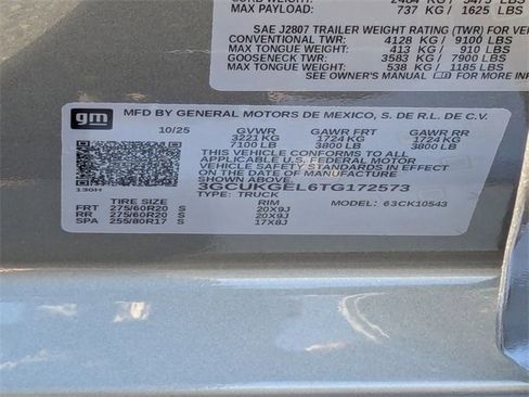 New 2026 Chevrolet Silverado 1500 LTZ w/ LTZ Premium Package image 40