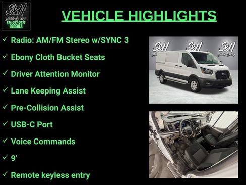 Used 2025 Ford Transit 250 Low Roof w/ Exterior Upgrade Package RWD image 3