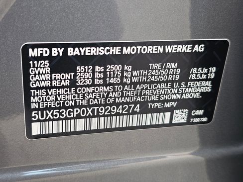 New 2026 BMW X3 xDrive30 w/ Premium Package image 63