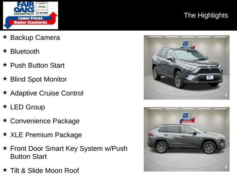Used 2022 Toyota RAV4 XLE Premium AWD/4WD image 2