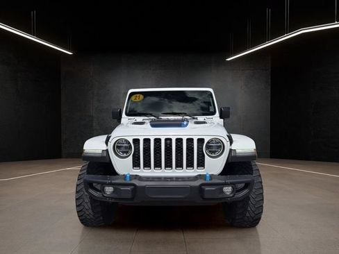 Used 2021 Jeep Wrangler Unlimited Rubicon 4xe w/ Steel Bumper Group AWD/4WD image 2