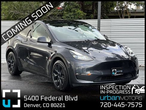 Used 2025 Tesla Model Y Long Range AWD/4WD image 1