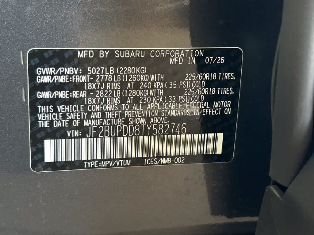 New 2026 Subaru Outback Limited AWD/4WD image 22