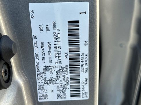 New 2026 Toyota Tundra Limited image 26