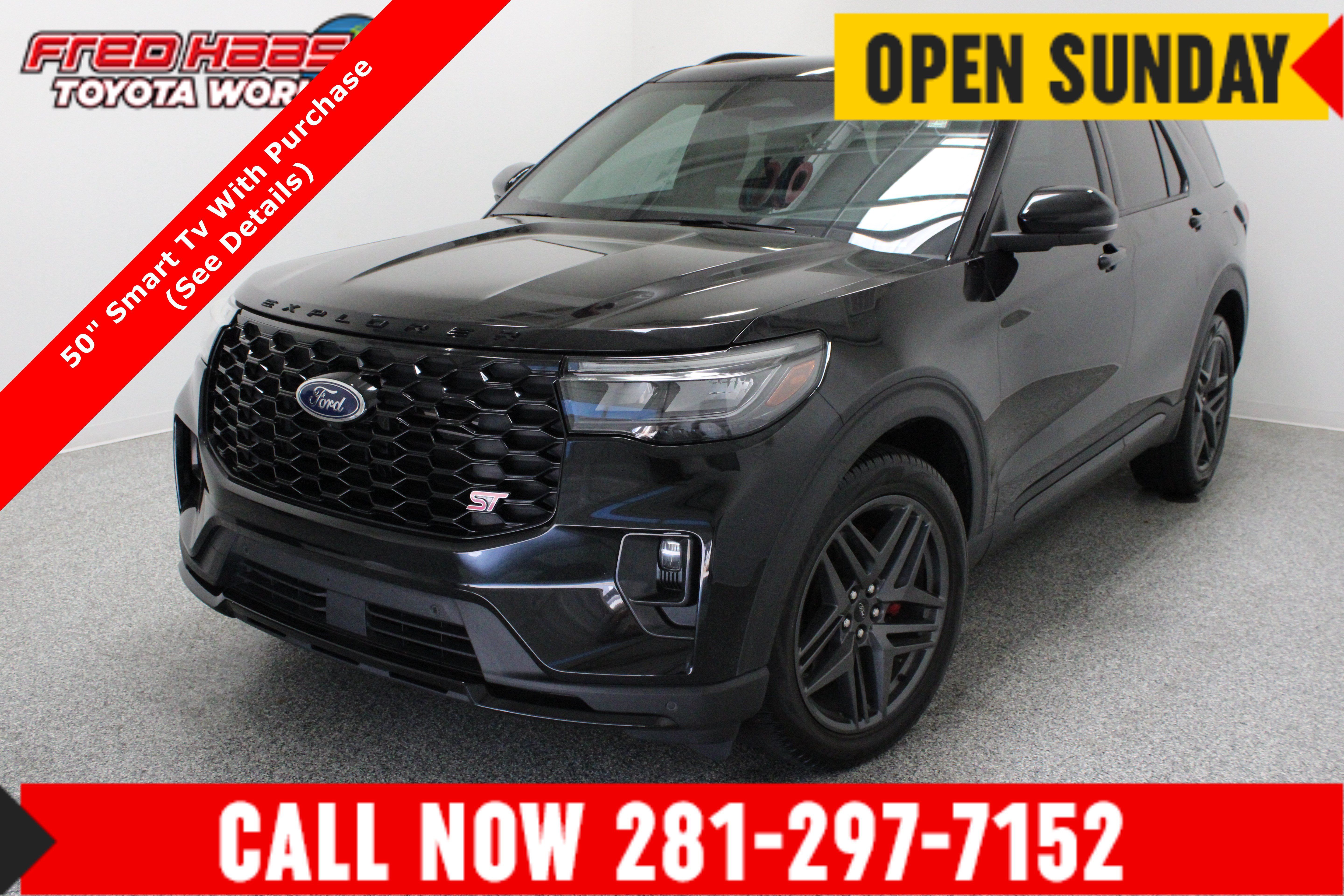 Used 2025 Ford Explorer ST w/ Sun And Sound Package AWD/4WD image 1