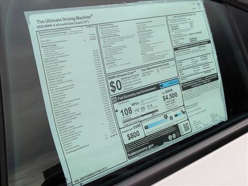 New 2026 BMW i4 eDrive40 w/ M Sport Package RWD image 19