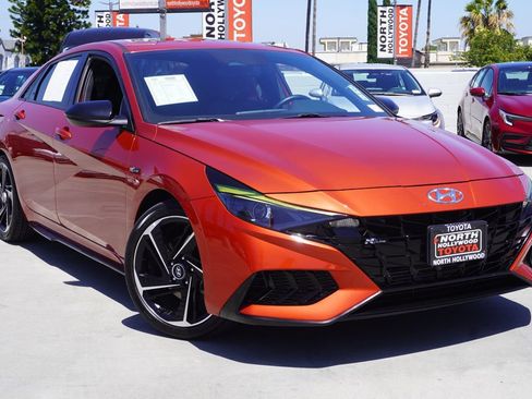 Used 2021 Hyundai Elantra N Line FWD image 2