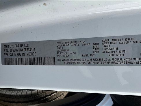 New 2025 RAM ProMaster 2500 w/ Power Group image 12