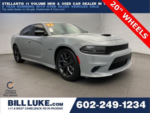 Certified 2022 Dodge Charger R/T w/ Blacktop Package image 1