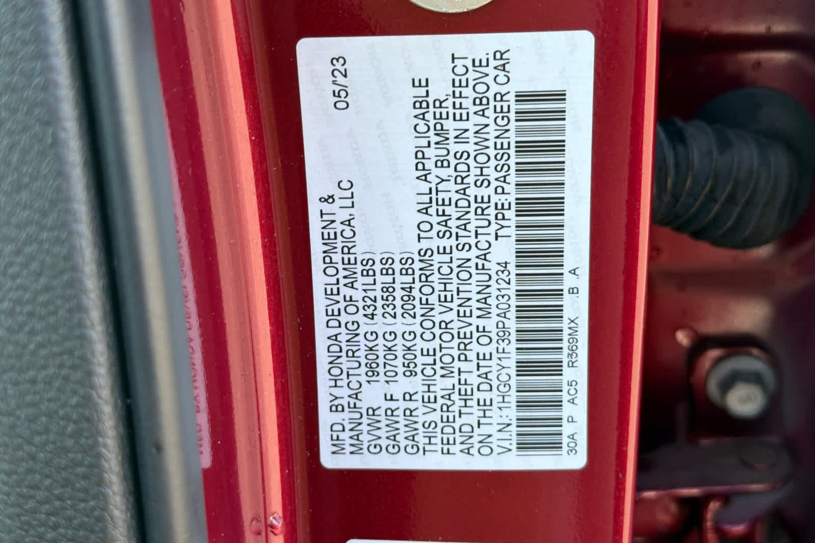 Used 2023 Honda Accord EX image 27