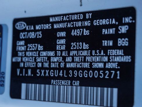 Used 2016 Kia Optima EX w/ Premium Package image 28