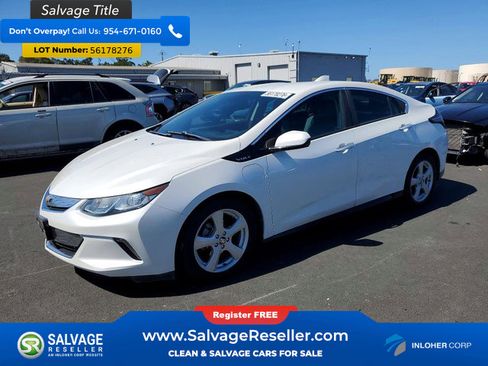 Used 2017 Chevrolet Volt LT w/ Comfort Package FWD image 1