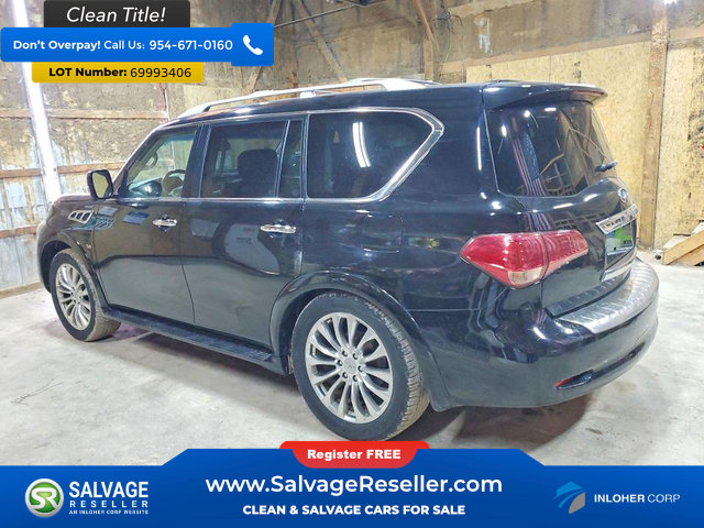 Used 2016 INFINITI QX80 4WD w/ 22" Wheel Package image 3