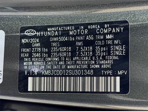 Certified 2025 Hyundai Tucson SEL image 48