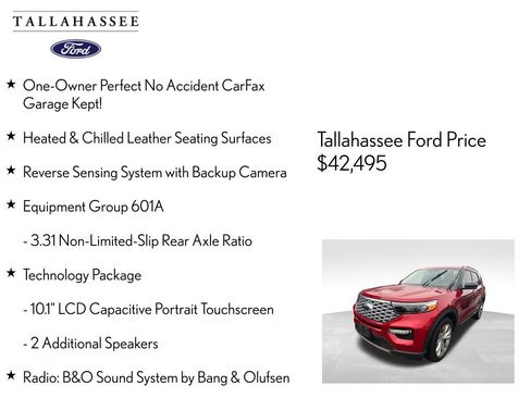 Used 2022 Ford Explorer Platinum w/ Equipment Group 601A image 9