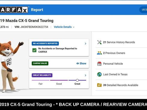 Used 2019 MAZDA CX-5 Grand Touring AWD/4WD image 9