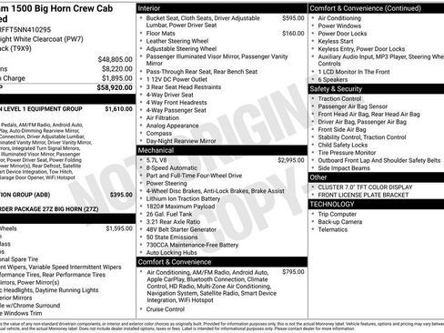 Used 2022 RAM 1500 Big Horn image 29