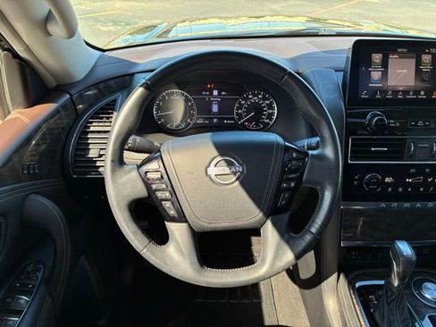 Certified 2021 Nissan Armada Platinum w/ Captain's Chairs Package RWD image 16